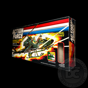 G.I. Joe Action Force Assault Copter Dragonfly X-H1 Display