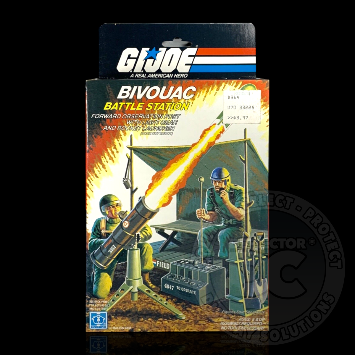 G.I. Joe Bivouac Battle Station Display Case