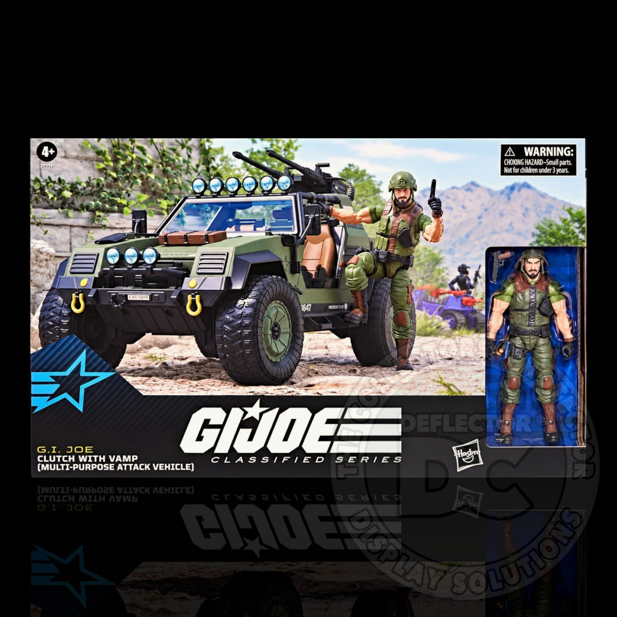 G.I. Joe Classified Series Clutch With Vamp Display Case