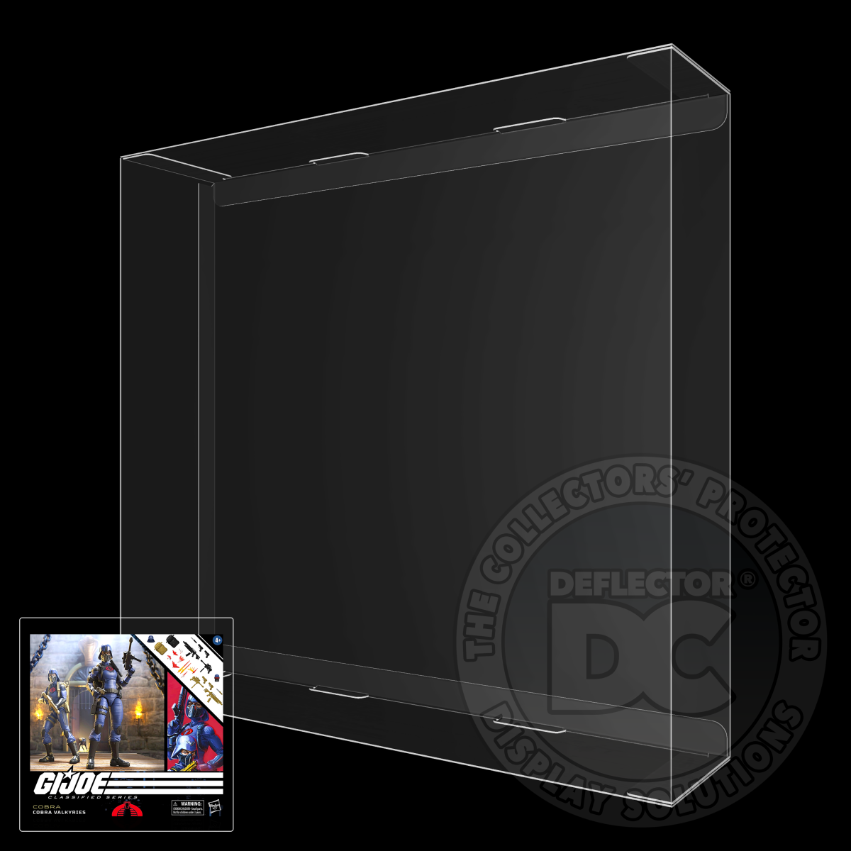 G.I. Joe Classified Series Cobra Valkyries Figure Display
