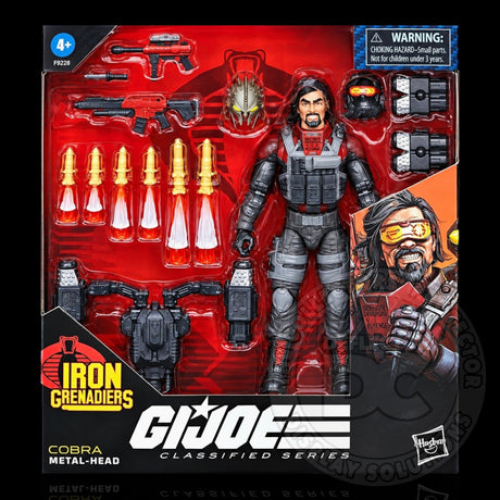 G.I. Joe Classified Series Iron Grenadier Metal Head Deluxe