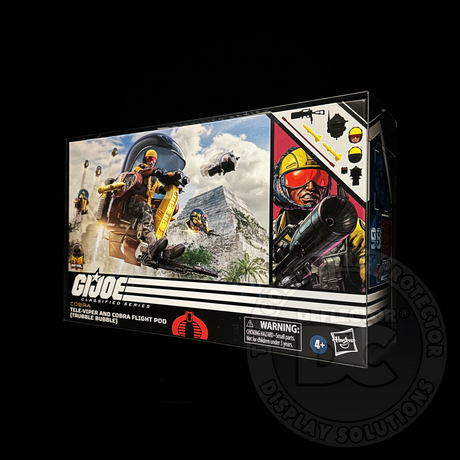 G.I. Joe Classified Series Tele-Viper and Cobra Flight Pod