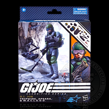 G.I. Joe Classified Series Tripwire Apsara & M.A.C.L.E.O.D.