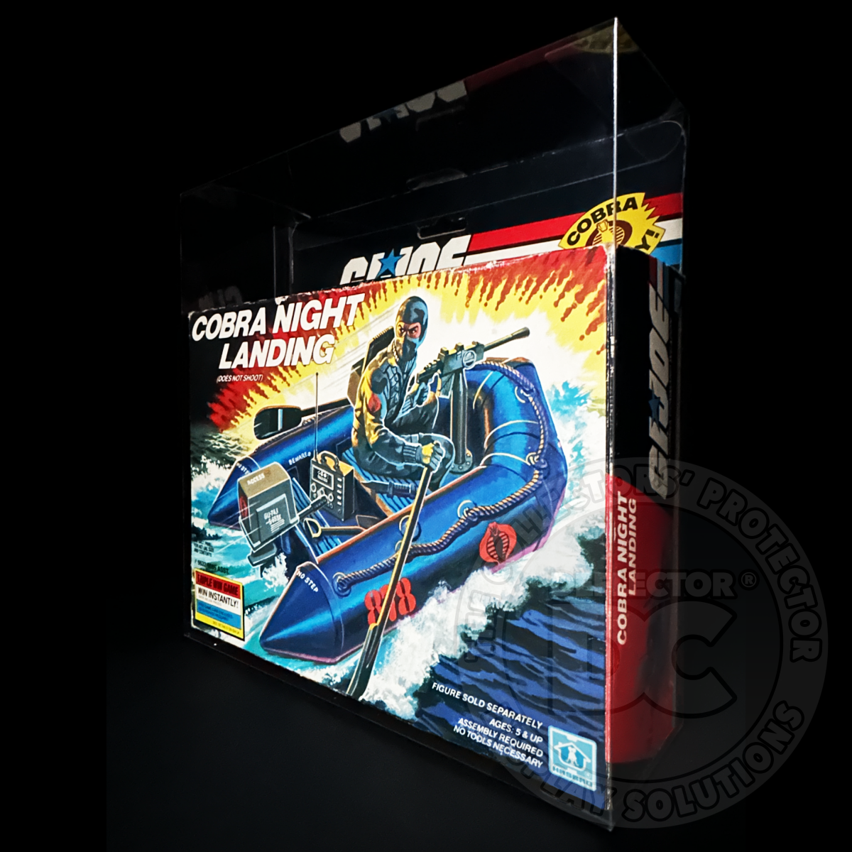 G.I. Joe Cobra Night Landing Display Case