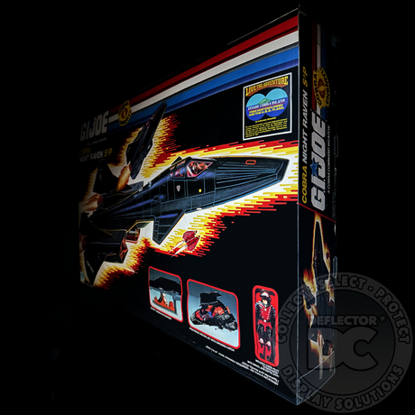 G.I. Joe Cobra Night Raven S3P Vehicle Display Case