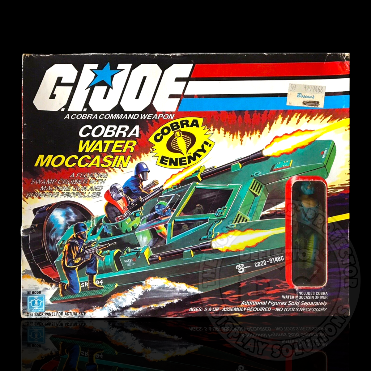 G.I. Joe Cobra Water Moccasin Display Case