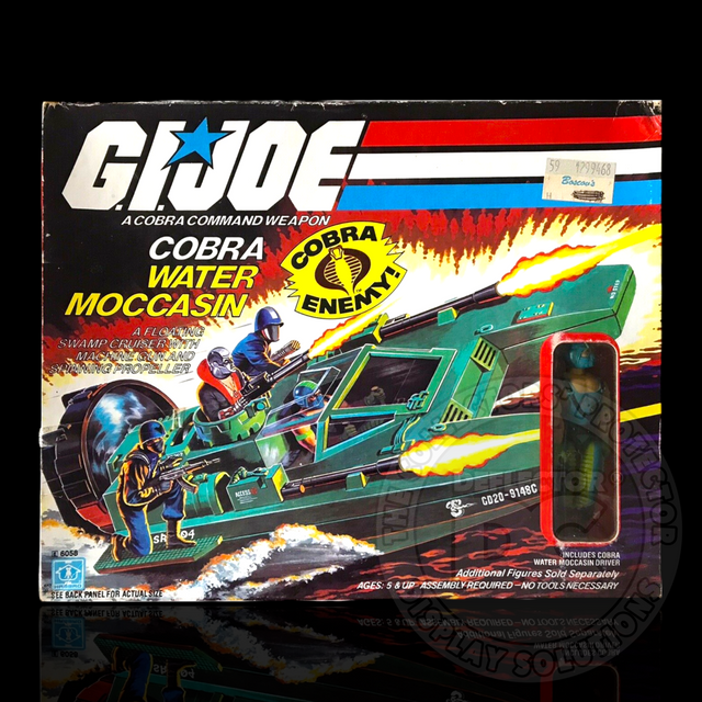 G.I. Joe Cobra Water Moccasin Display Case