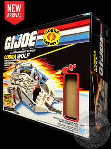 G.I. Joe Cobra Wolf Display Case