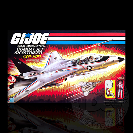 G.I. Joe Combat Jet Skystriker (XP-14F) Display Case