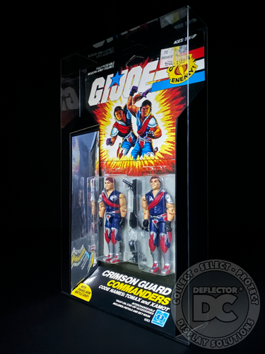 G.I. Joe Crimson Guard Commanders Figure Display Case