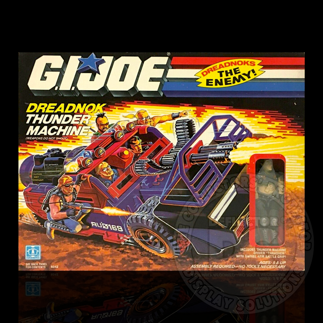 G.I. Joe Dreadnok Thunder Machine Display Case