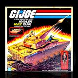 G.I. Joe Mauler M.B.T. Tank Display Case Deluxe 600µm / Box Tuck Folding Display Case