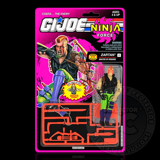 G.I. Joe Ninja Force (1993) Figure Display Case