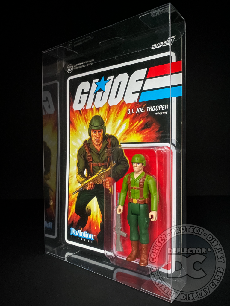 G.I. Joe ReAction Figures Display Case