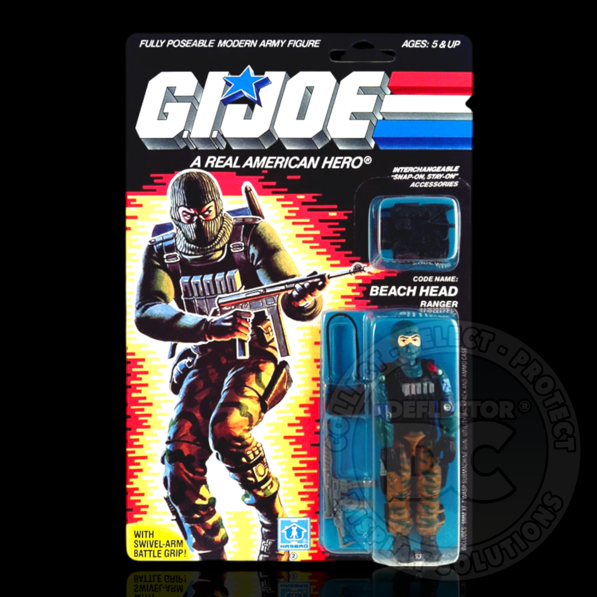 G.I. Joe A Real American Hero Figure Display Case