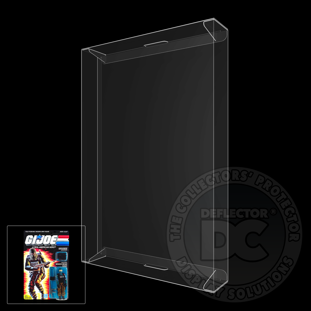 G.I. Joe A Real American Hero Figure Display Case