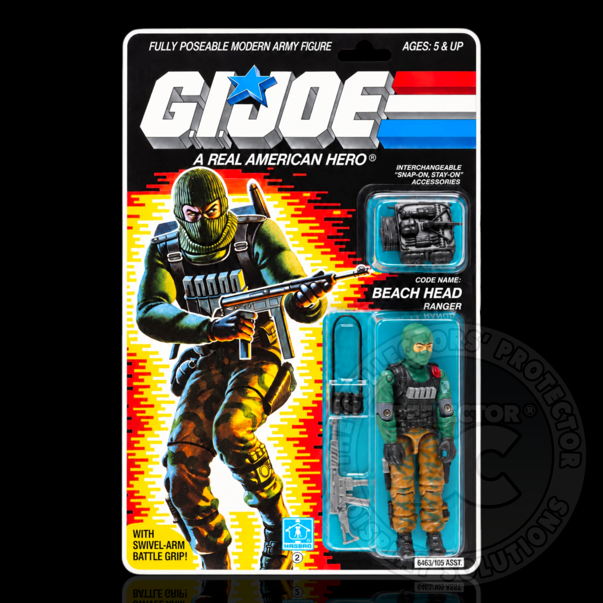 G.I. Joe A Real American Hero Figure Display Case
