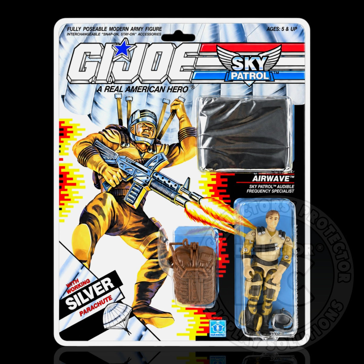 G.I. Joe Sky Patrol Figure Display Case