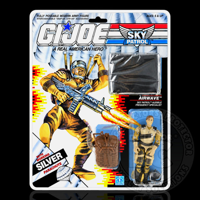 G.I. Joe Sky Patrol Figure Display Case