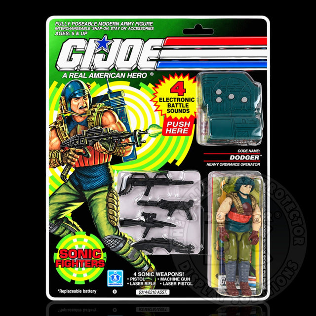 G.I. Joe Sonic Fighters Figure Display Case