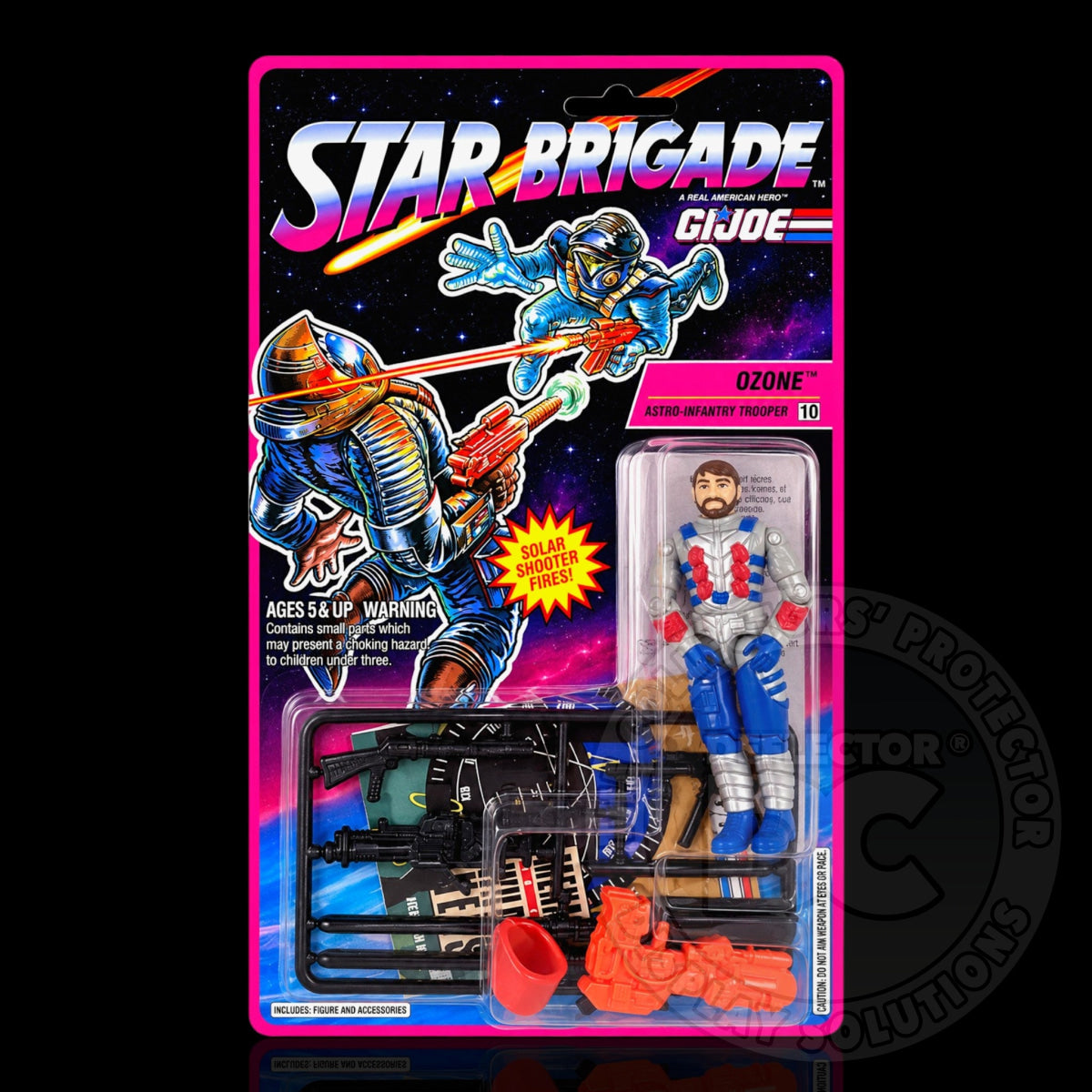 G.I. Joe Star Brigade (1993) Figure Display Case