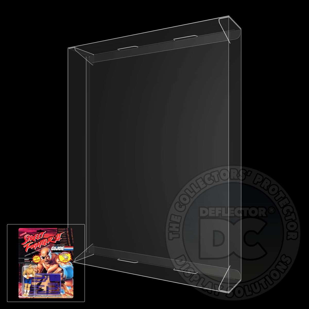 G.I. Joe Street Fighter II Figure Display Case