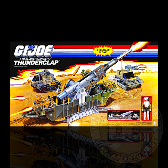 G.I. Joe Thunderclap Display Case