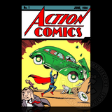 Golden Age Comic Book Resealable Bag & Clear Backing Board