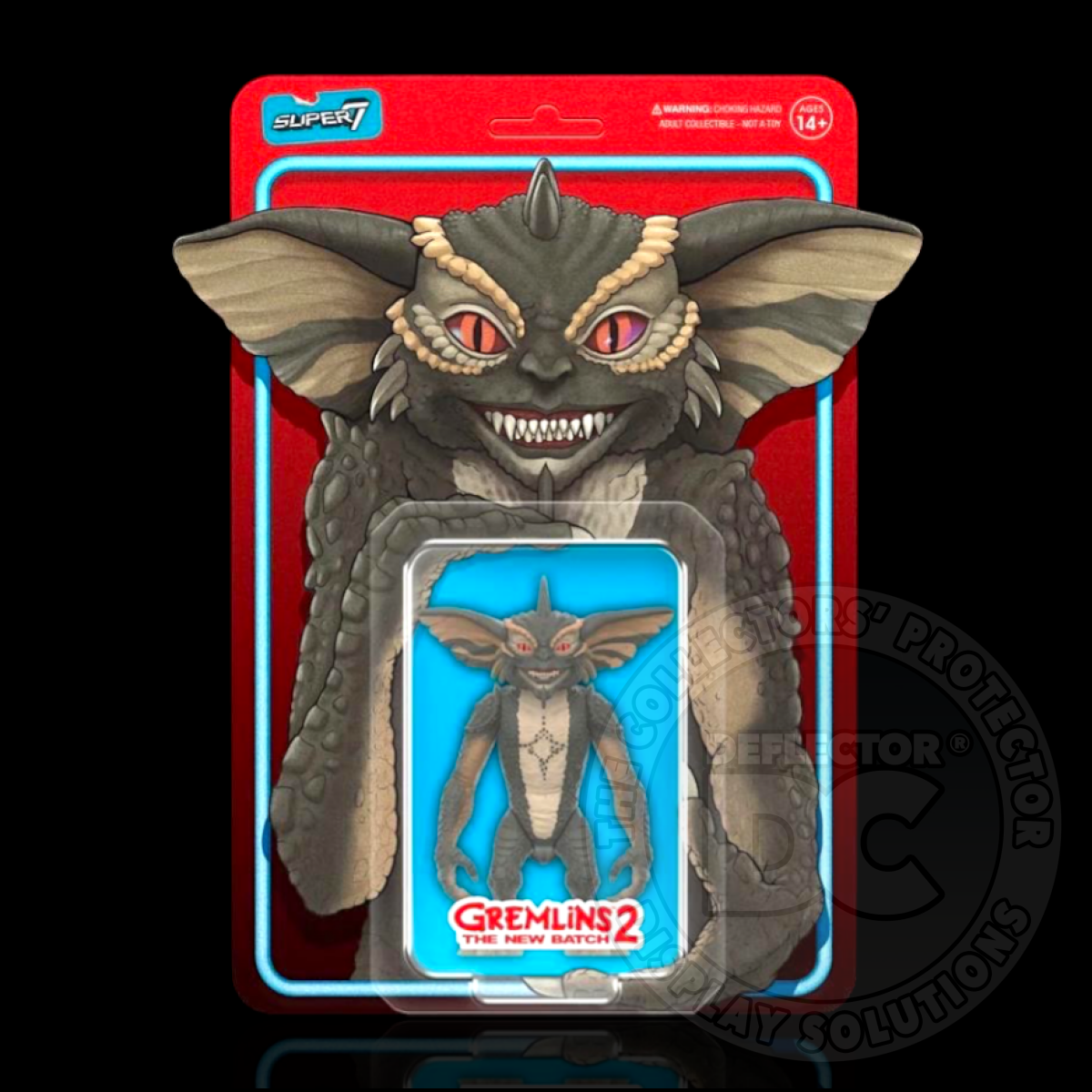 Gremlins 2 Mohawk Battle Ready Character Card (ReAction Figures) Displ ...