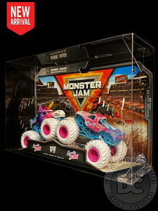 Hot Wheels Monster Jam 2 Pack Display Case