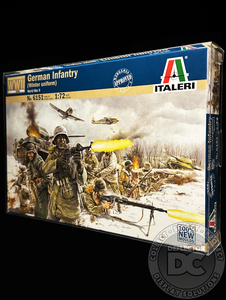 Italeri World War II Figures (1:72) Model Kit Display Case