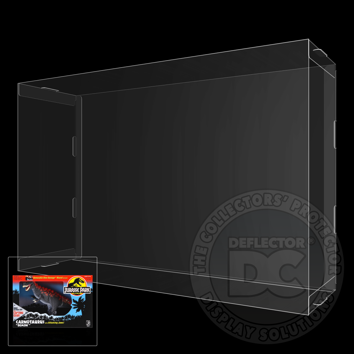 Jurassic Park Carnotaurus (Demon) Figure Display Case