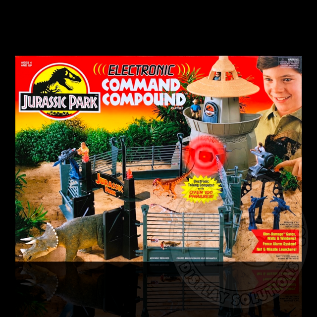 Jurassic Park Electronic Command Compound Display Case
