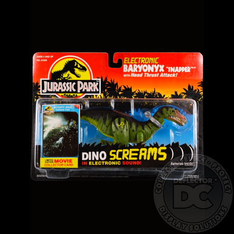 Jurassic Park Electronic Dino Screams Figure Display Case