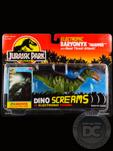 Load image into Gallery viewer, Jurassic Park Electronic Dino Screams Figure Display Case