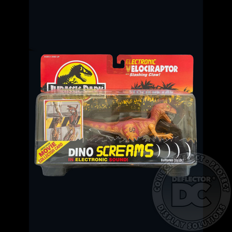 Jurassic Park Electronic Dino Screams Figure Display Case