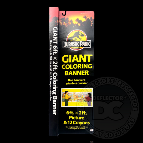 Jurassic Park Giant Coloring Banner Display Case
