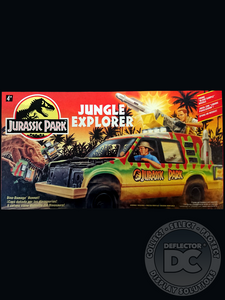 Jurassic Park Jungle Explorer Vehicle Display Case