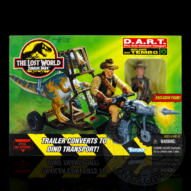 Jurassic Park The Lost World D.A.R.T Vehicle Display Case