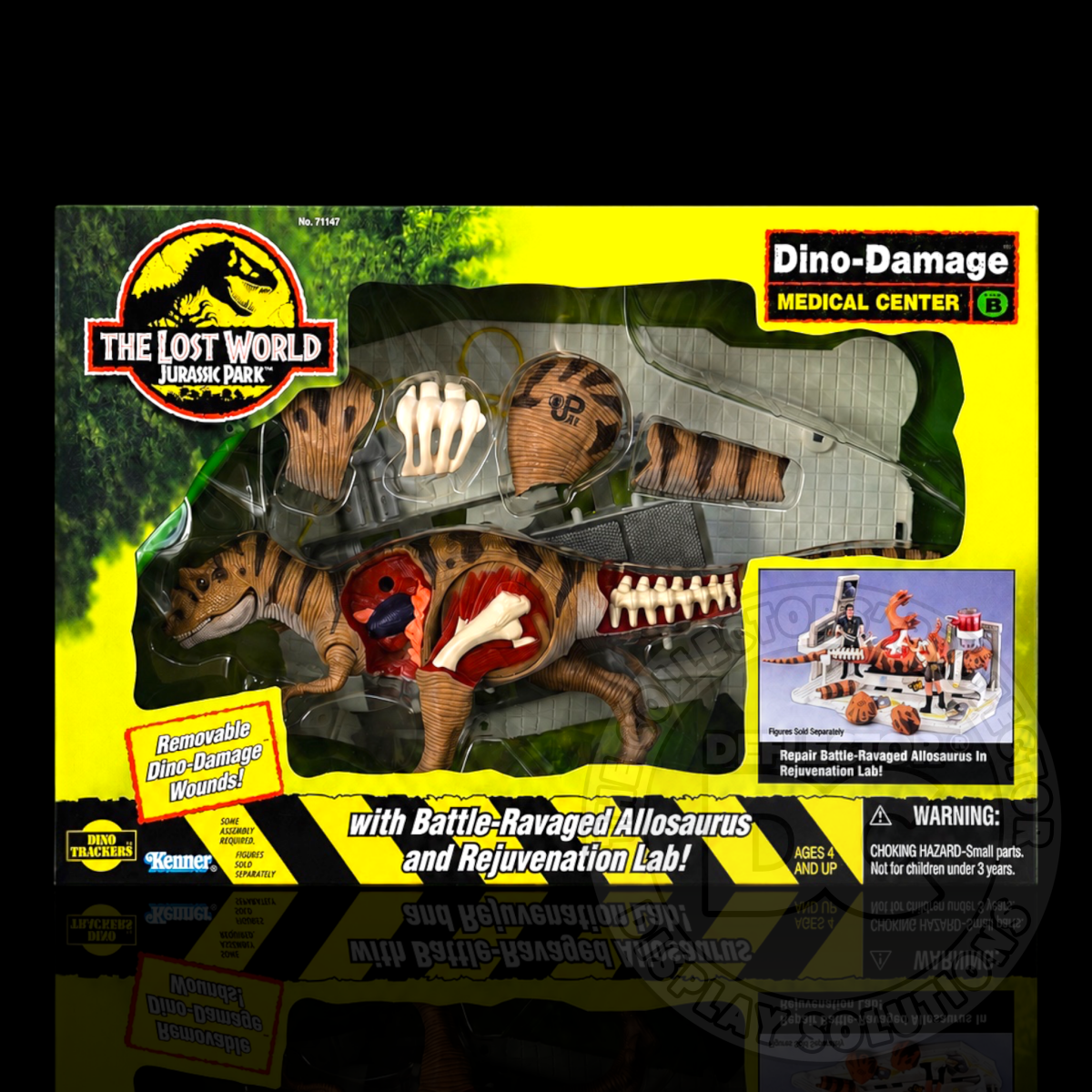 Jurassic Park The Lost World Dino-Damage Medical Center