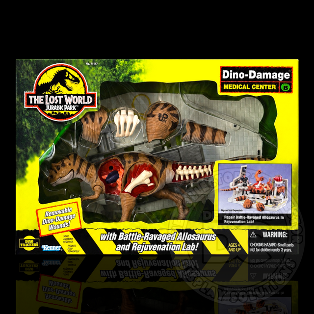 Jurassic Park The Lost World Dino-Damage Medical Center