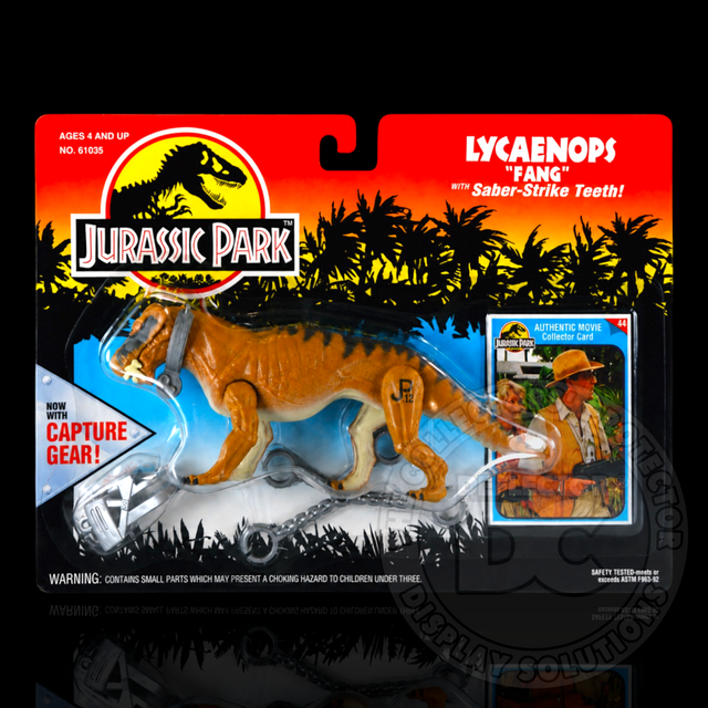 Jurassic Park Lycaenops (Fang) Figure Display Case