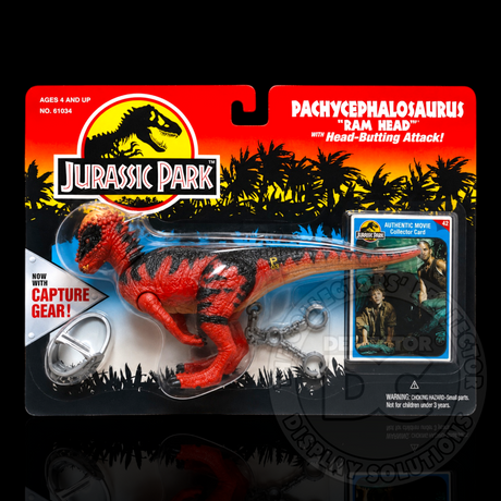 Jurassic Park Pachycephalosaurus (Ram Head) Figure Display
