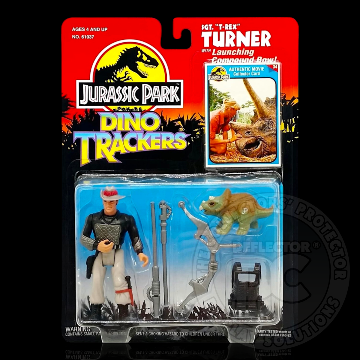 Jurassic Park Series 2 Dino Trackers Human Figure Display