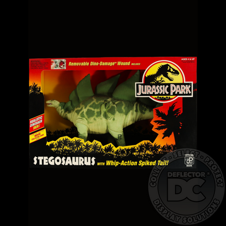 Jurassic Park Stegosaurus Figure Display Case