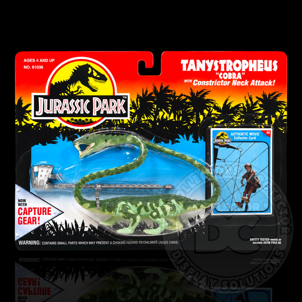 Jurassic Park Tanystropheus (Cobra) Figure Display Case