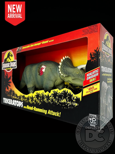 Jurassic Park Triceratops Figure Display Case