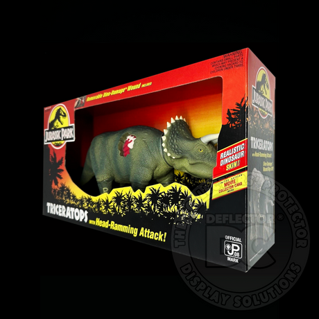 Jurassic Park Triceratops Figure Display Case