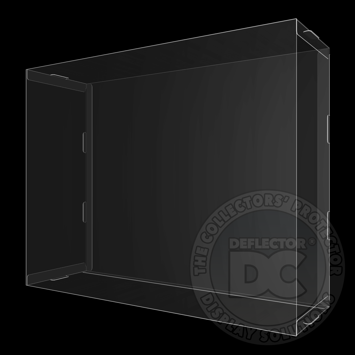 Jurassic World Tyrannosarus Rex Ambush Playset Display Case Deluxe 600µm / Box Tuck Folding Display Case