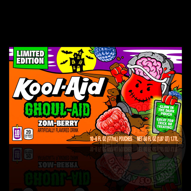 Kool-Aid Limited Edition Ghoul-Aid Zom-Berry Drink Pouches